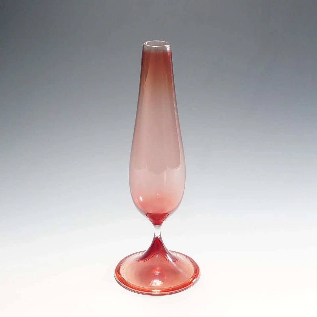 Tulip Vase by Nils Landberg for Orrefors, Sweden Ca. 1957 - 6