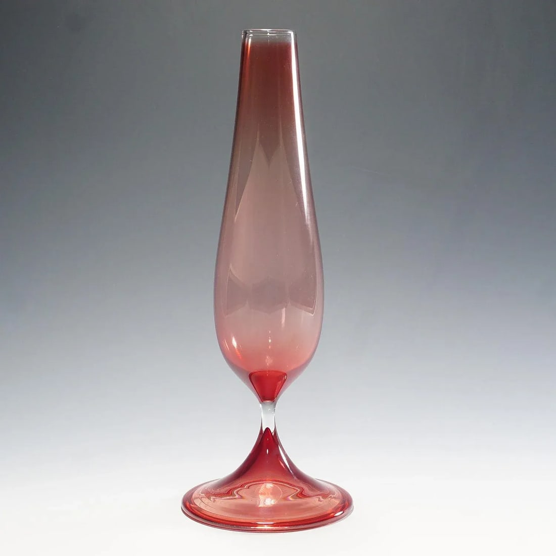 Tulip Vase by Nils Landberg for Orrefors, Sweden Ca. 1957 - 8