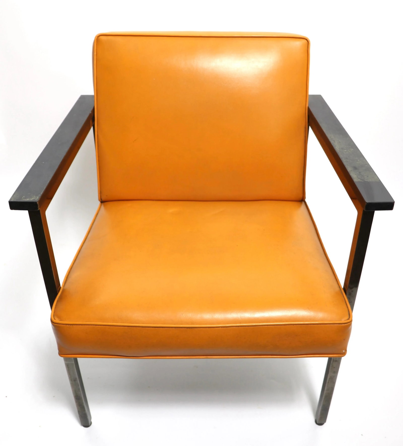 Mid Century Paddle Arm Chair After Nelson - 7