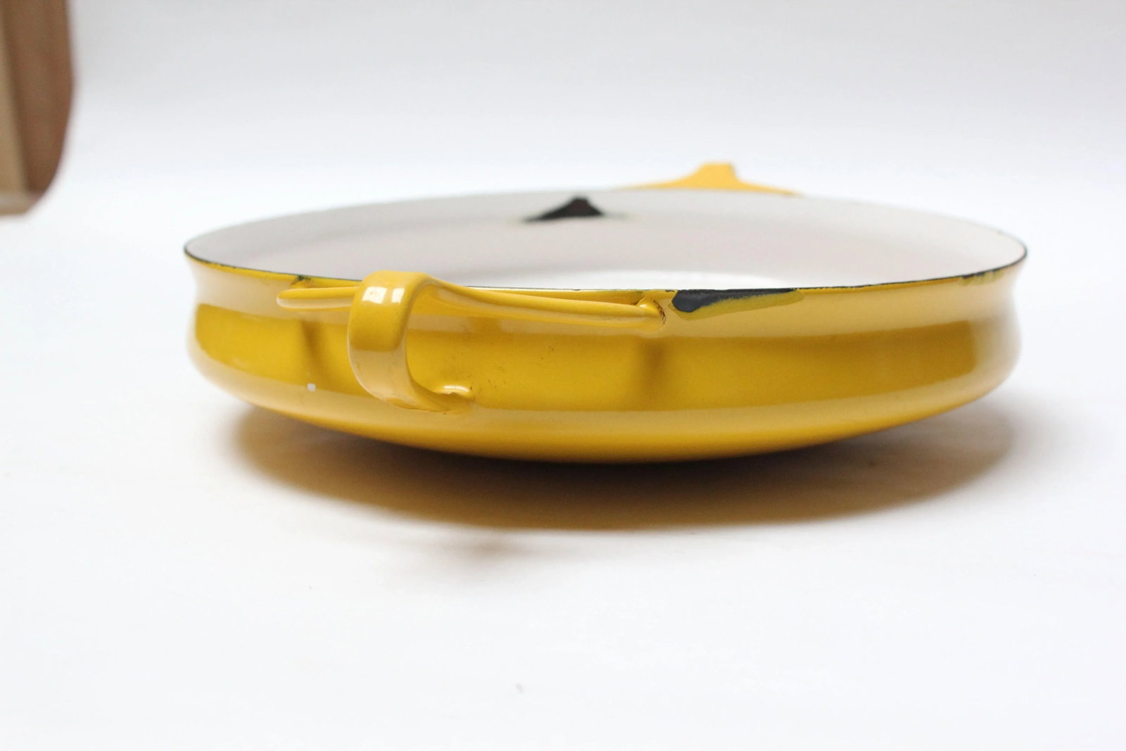 Mid-Century Modern Jens Quistgaard for Dansk Yellow "Kobenstyle" Paella Pan - 4