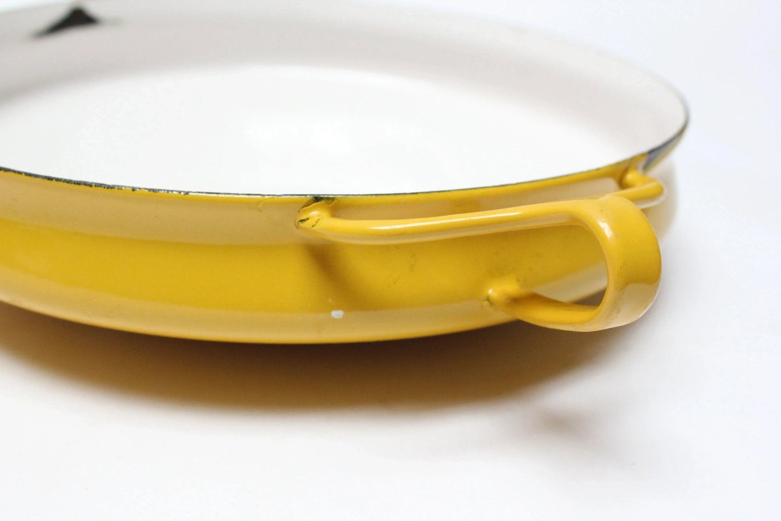 Mid-Century Modern Jens Quistgaard for Dansk Yellow "Kobenstyle" Paella Pan - 6