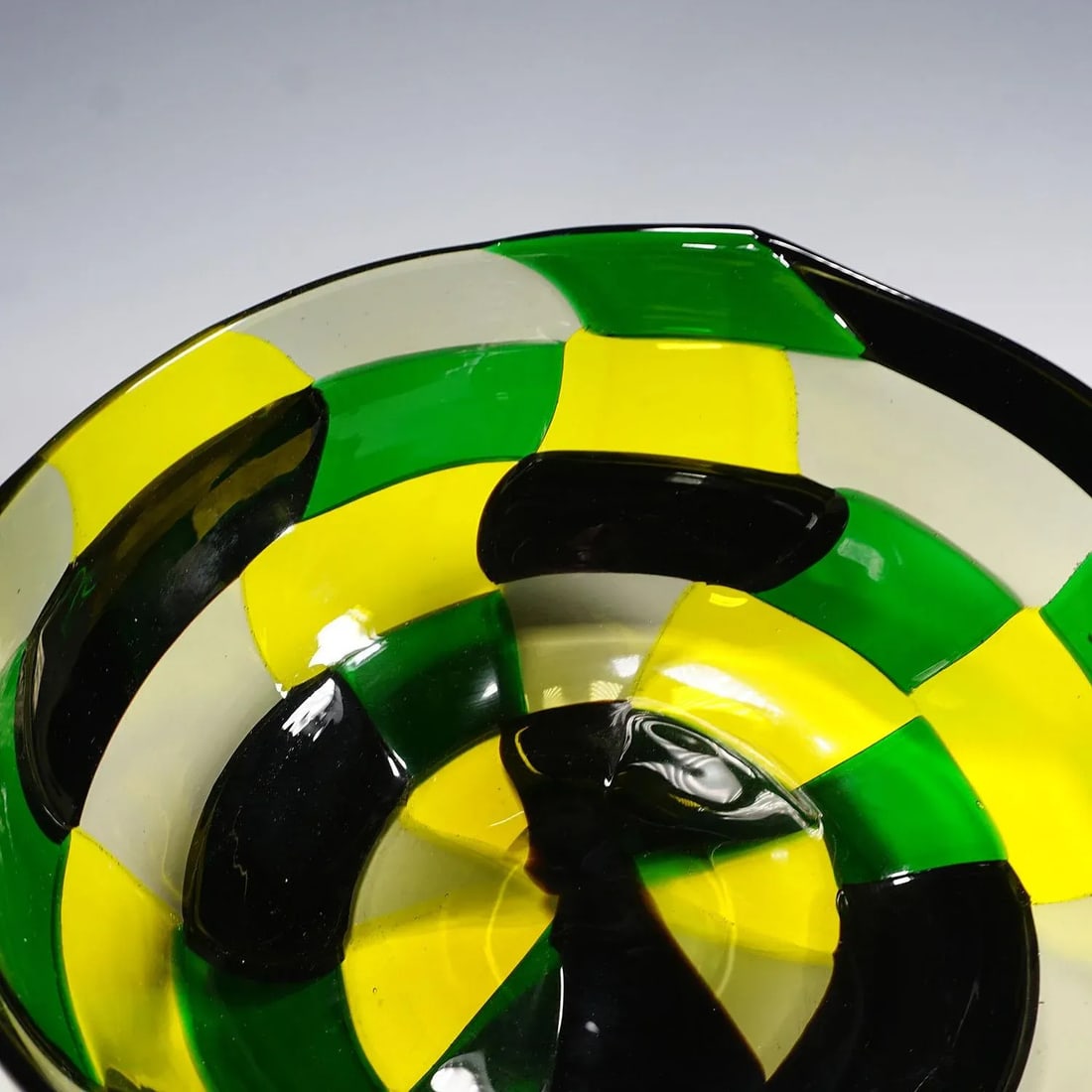 Fulvio Bianconi Bowl Pezzato Americano, Venini, Murano 1950s - 10