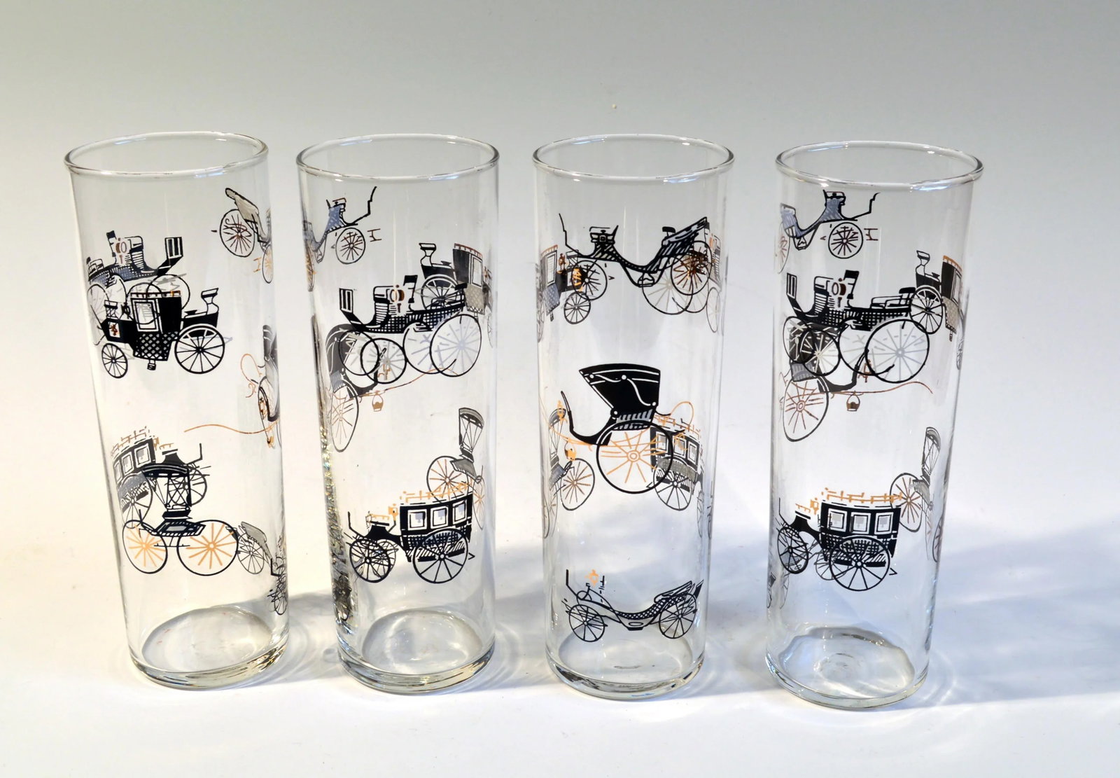Vintage Libbey Bar Glasses, (23 Pieces) Curio Line Designed by Freda Diamond - 8