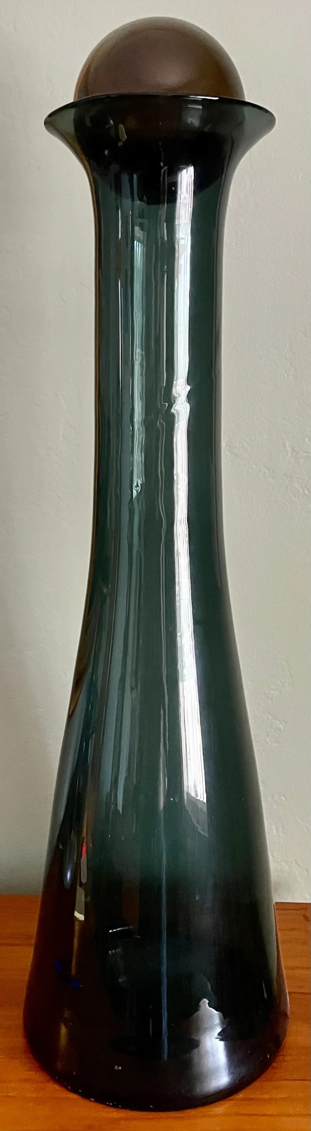 Mid-Century Modern Blenko Glass Bottle - 2