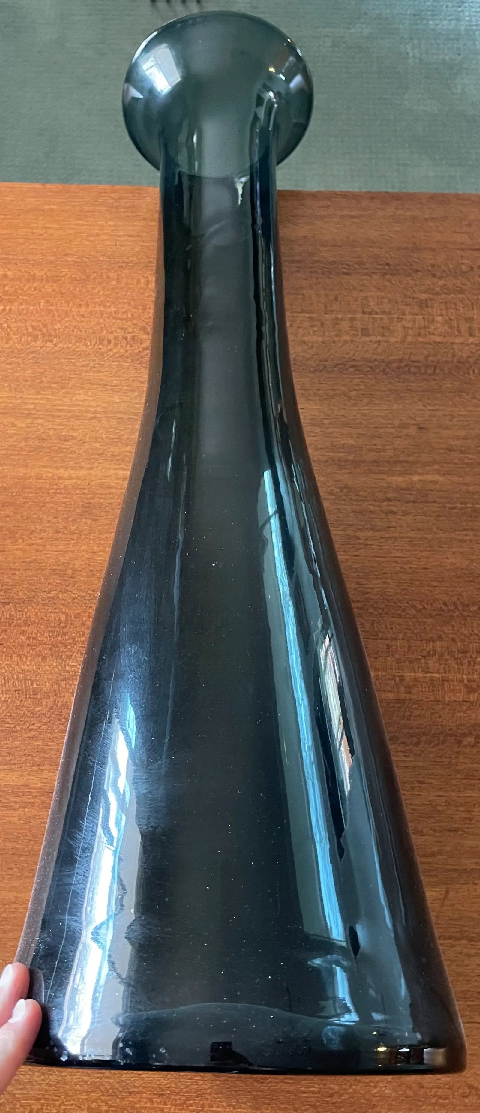 Mid-Century Modern Blenko Glass Bottle - 5