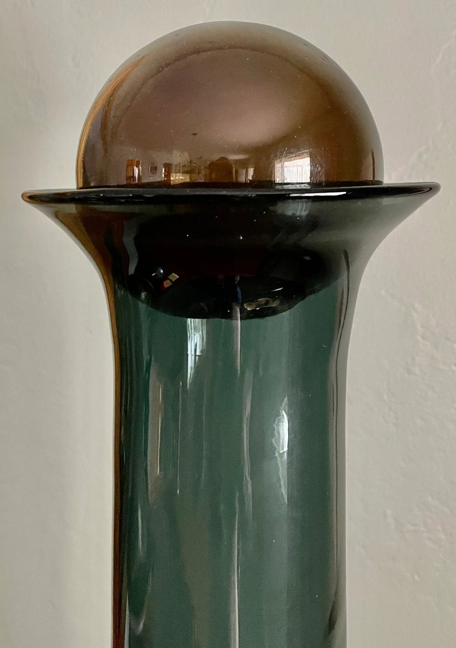Mid-Century Modern Blenko Glass Bottle - 6