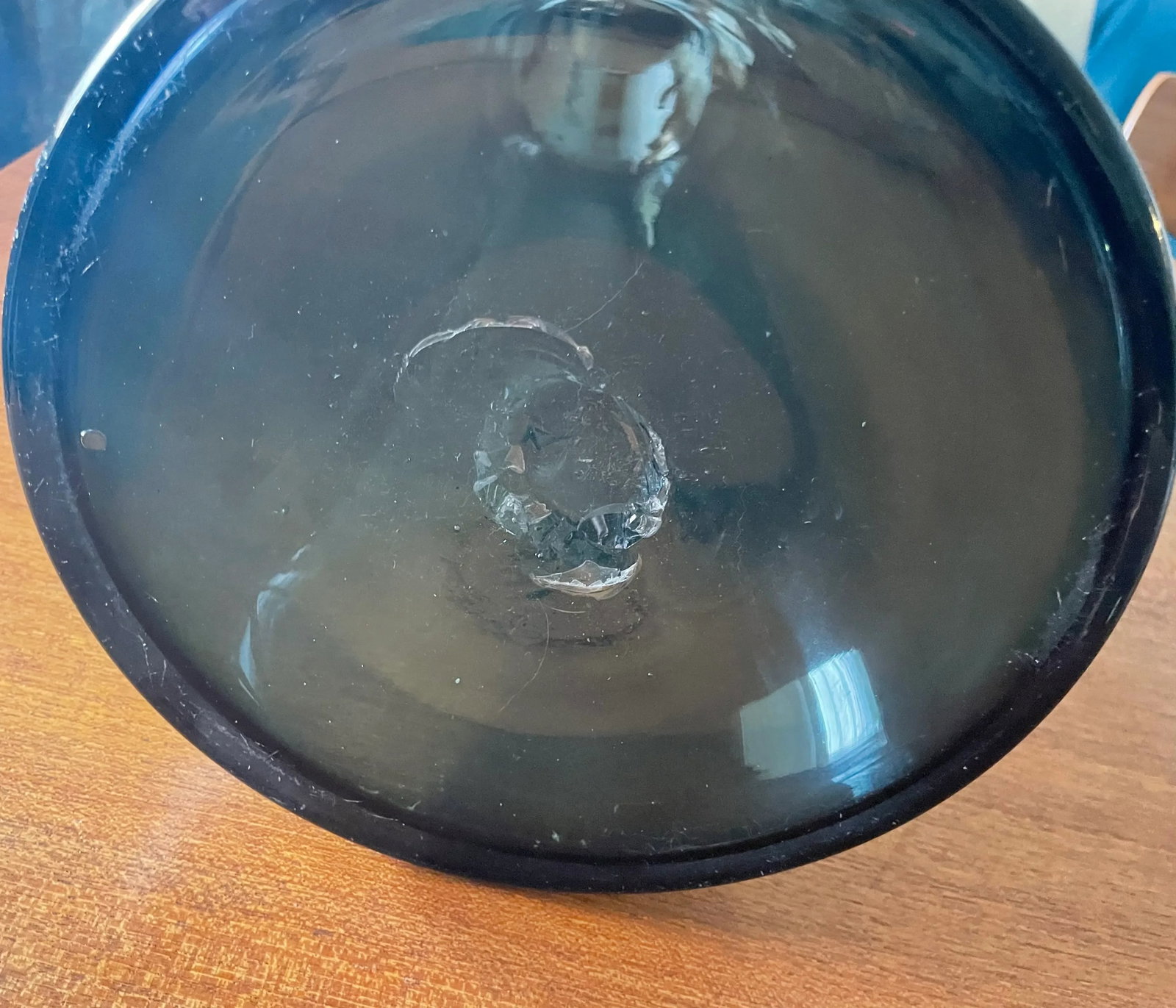 Mid-Century Modern Blenko Glass Bottle - 7