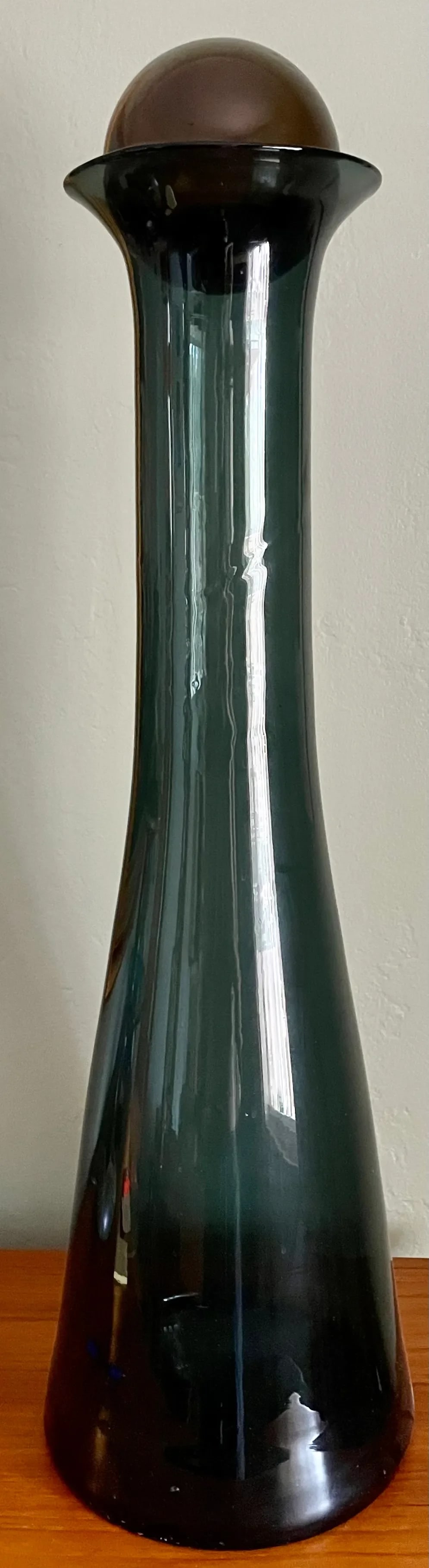 Mid-Century Modern Blenko Glass Bottle - 8
