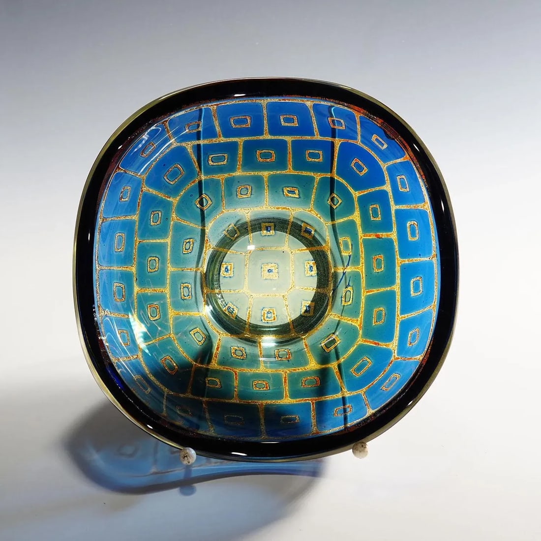 1950s Ravenna Bowl by Sven Palmquist for Orrefors, Sweden - 4