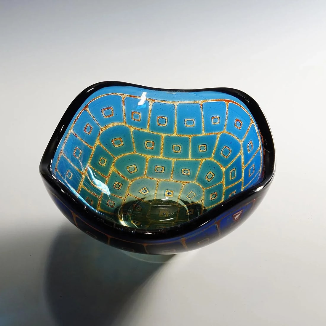 1950s Ravenna Bowl by Sven Palmquist for Orrefors, Sweden - 5