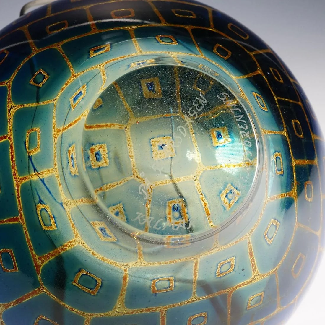 1950s Ravenna Bowl by Sven Palmquist for Orrefors, Sweden - 8