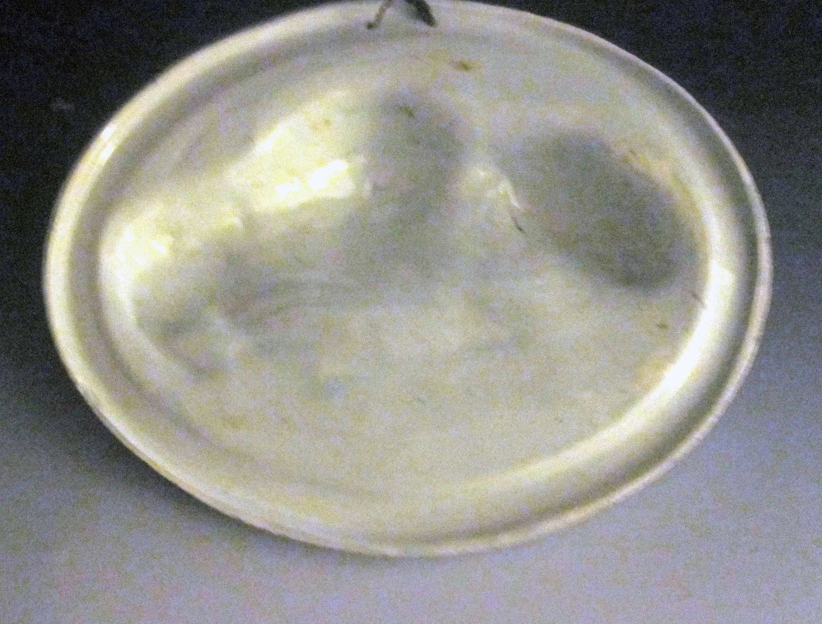Antique English Pearlware Pottery Relief-Moulded Prattware Plaque of Lions - 4
