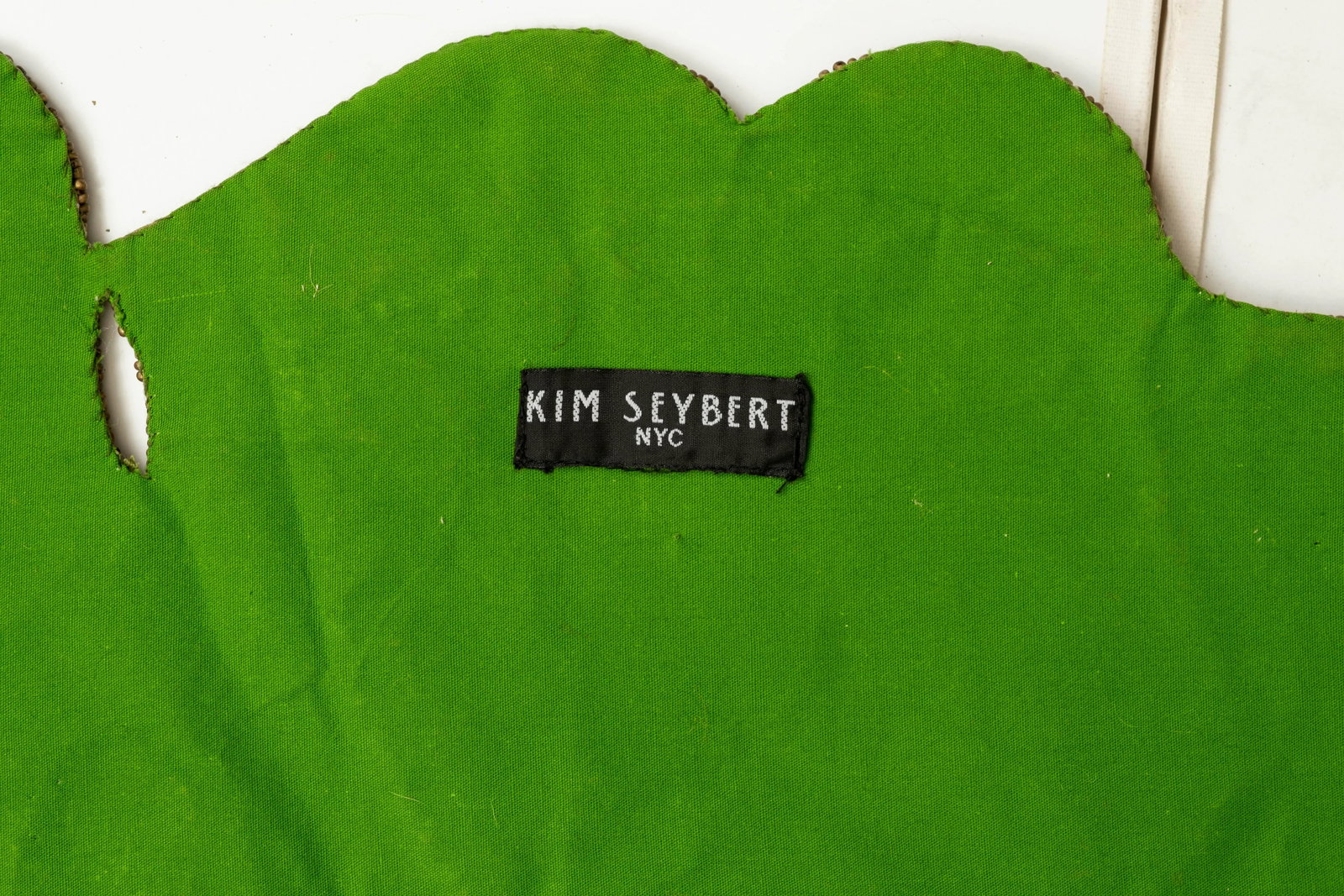 Vintage Kim Seybert New York Beaded Table Runner - 7