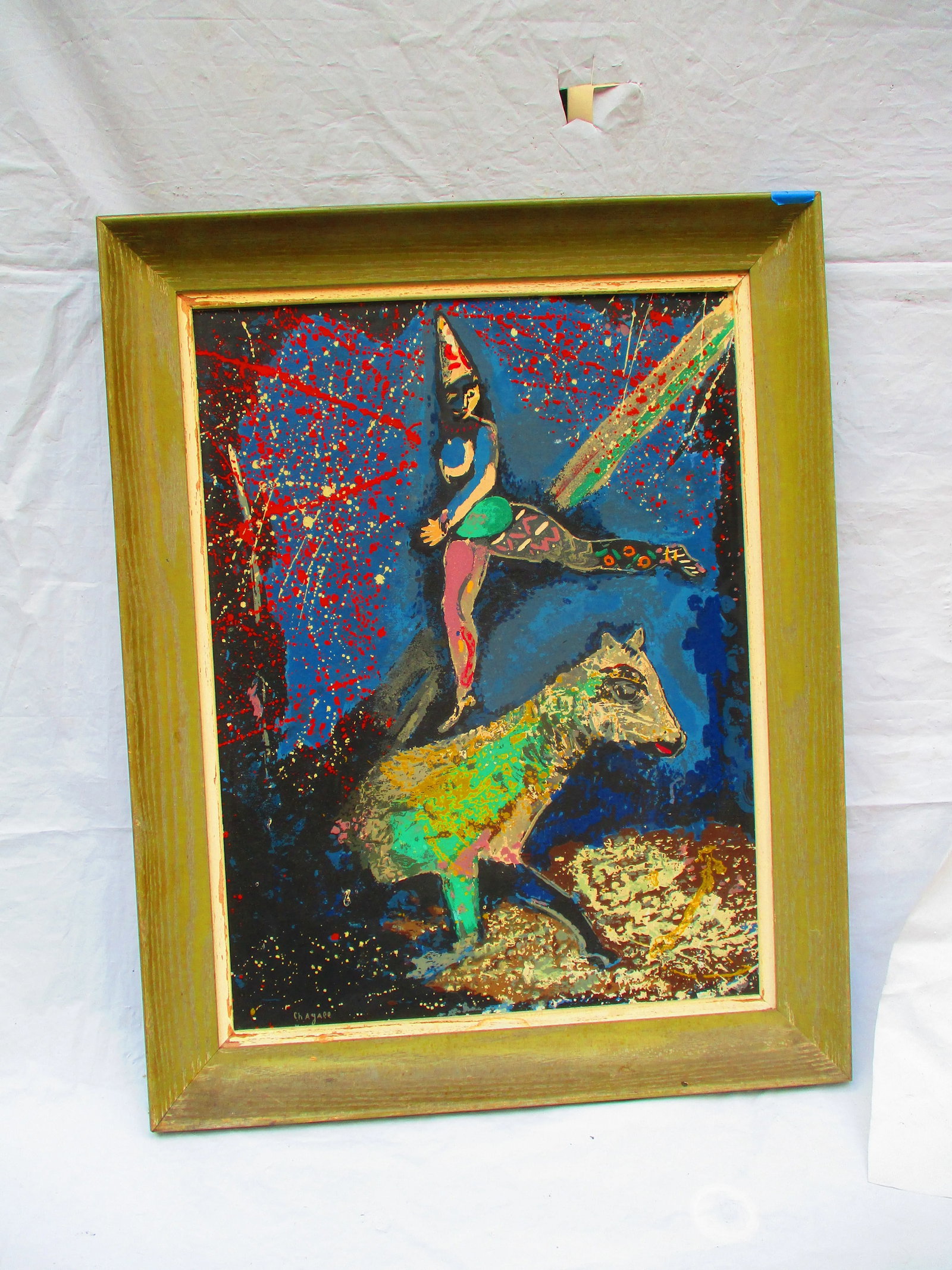 Marc Chagall Le Cirque Art Print Vintage 1950s' - 2