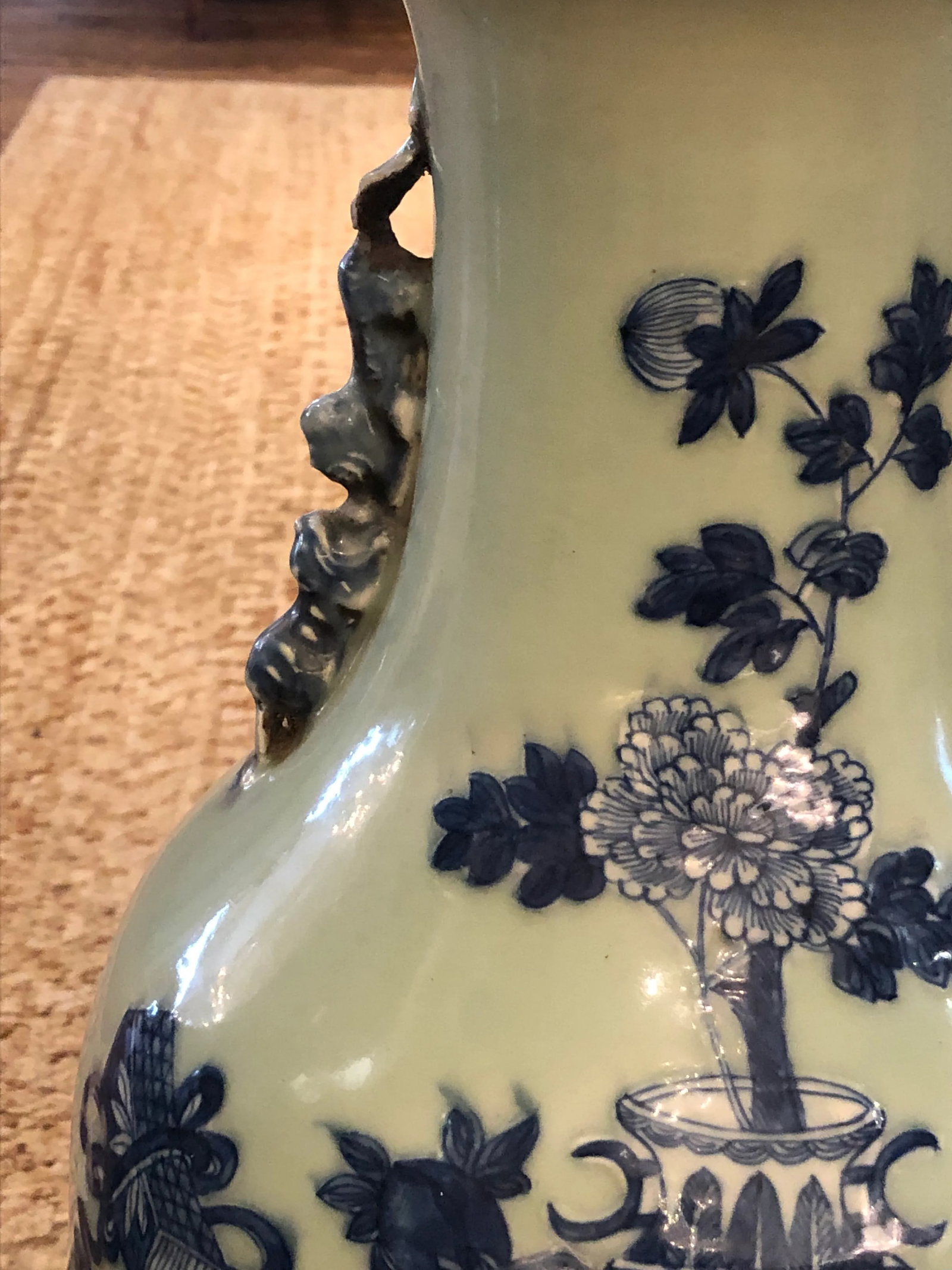 Large Collection of Blue & White Chinese Vases -Set of 3 - 5