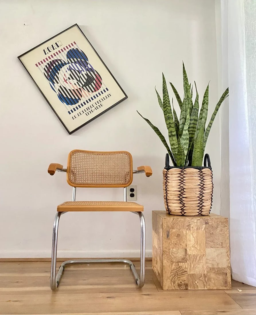 Late 20th Century Small Cube Formica Stand - 5