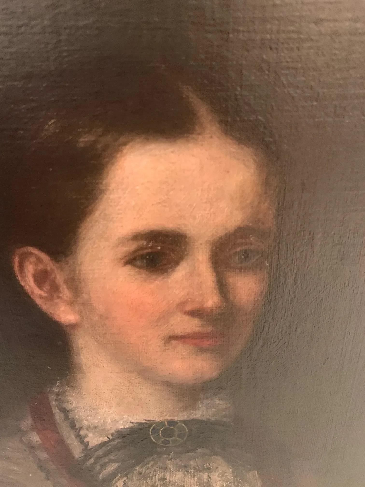 19th Century Portraits in Giltwood Frames -A Pair - 4