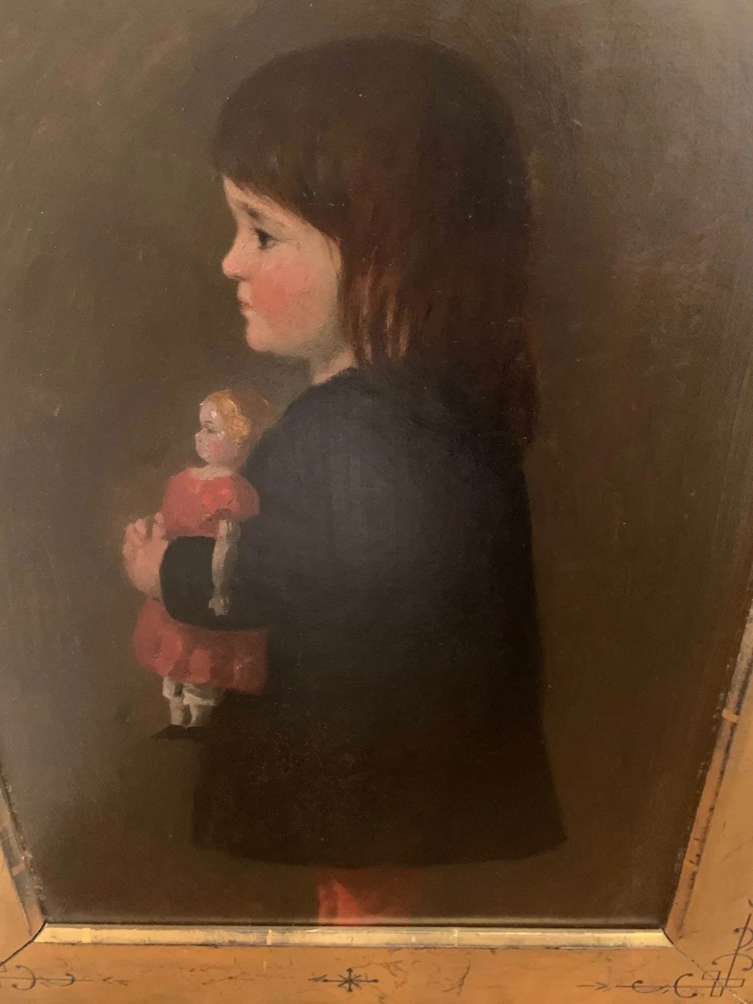 19th Century Portraits in Giltwood Frames -A Pair - 7