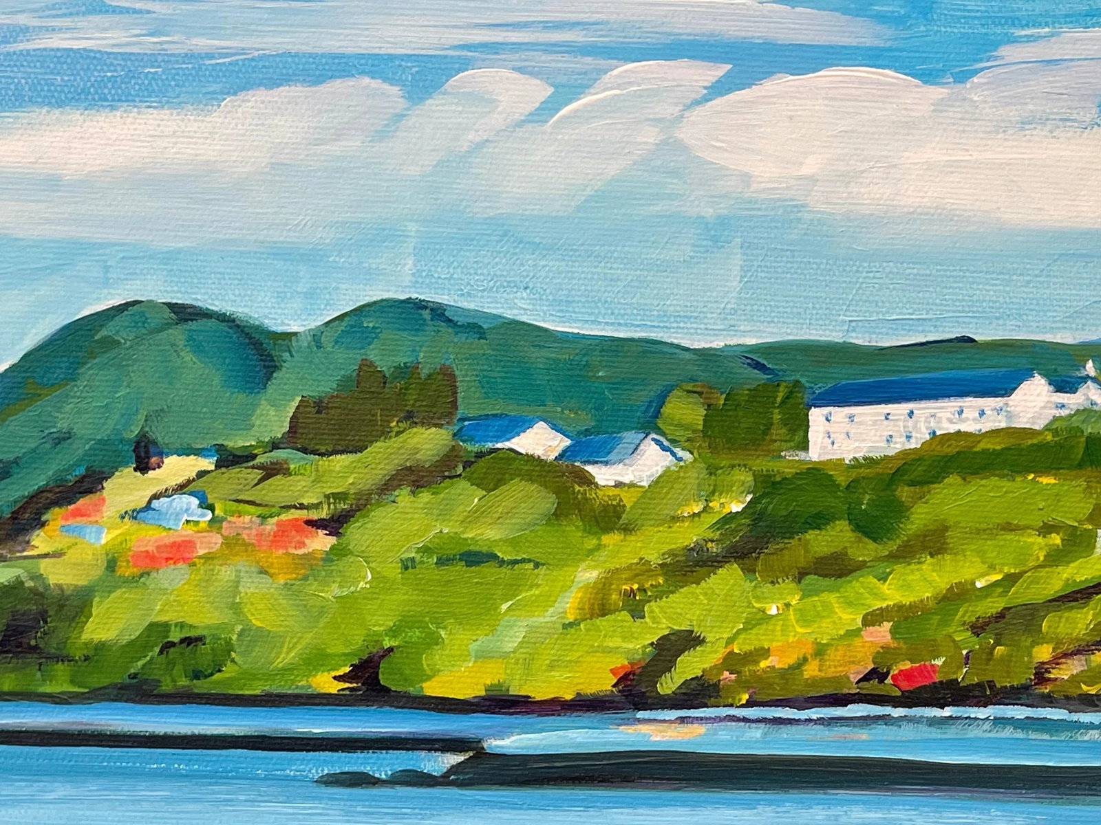 White Sandy Beach Near Isle of Skye in Scottish Highlands by Contemporary British Artist - 3