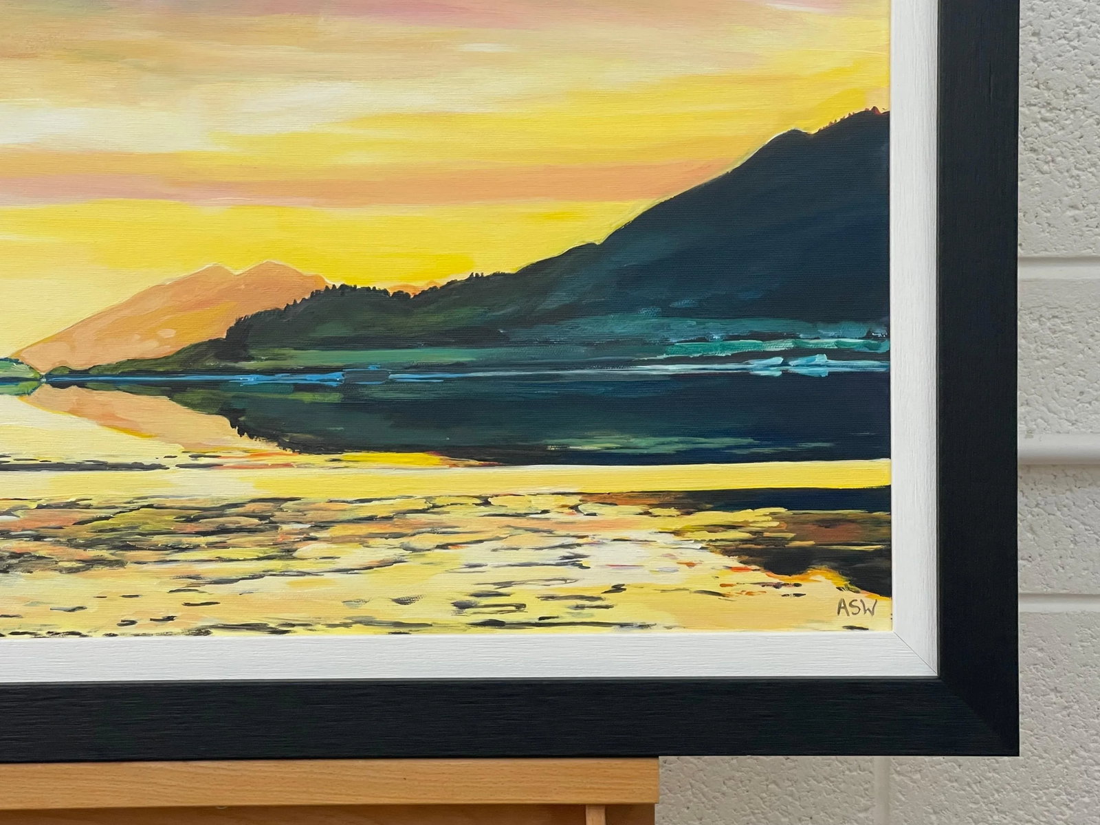 Colourful Landscape Painting of the Scottish Highlands - Unique Original Art by Contemporary Artist, - 8