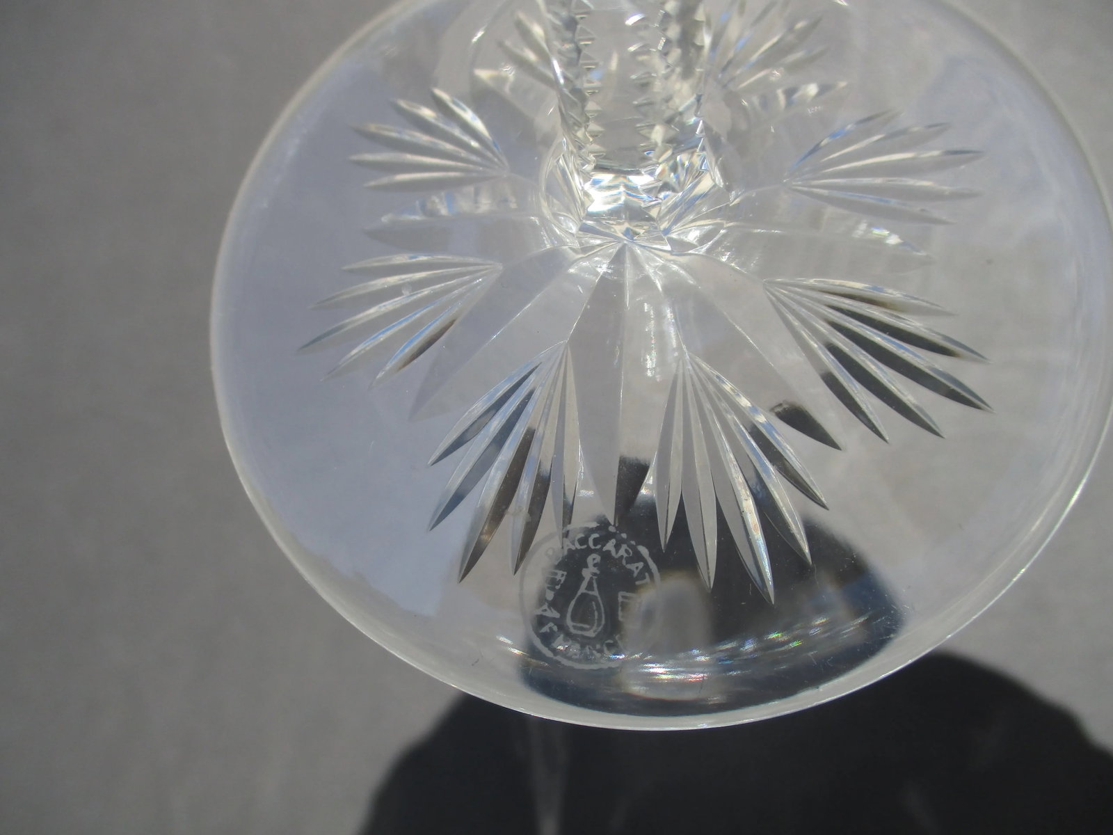 Baccarat Lagny Clear Crystal Water Glass -A Set of 11 - 3