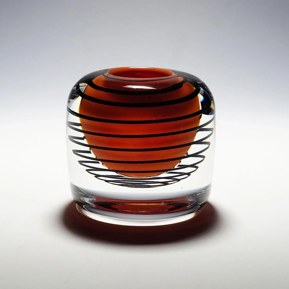Massive Expo Vase by Olle Alberius for Orrefors, Sweden 1973 - 2