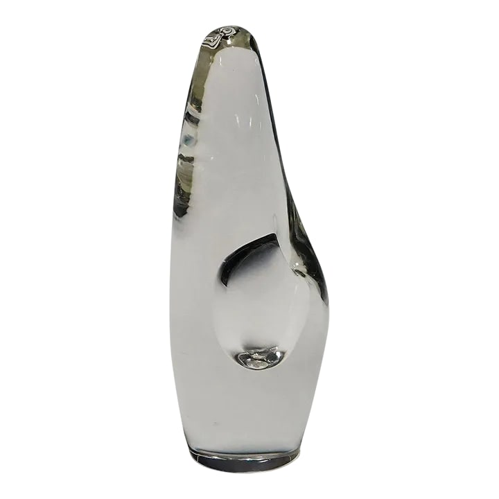 Small Vintage Vase "Orkidea" by Timo Sarpaneva for Iittala: Small Vintage Vase "Orkidea" by Timo Sarpaneva for Iittala A small vintage "Orkidea" (Orchid) vase designed by Timo Sarpameva for Iittala in 1953. Marked with incised signature 'TIMO SARPANEVA 3568' o