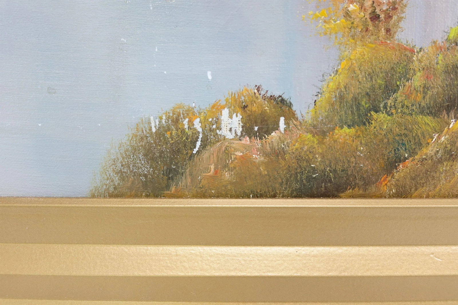 Late 19th Century "The Mill" Rustic Landscape Original Oil on Canvas Painting, Signed, Framed - 6