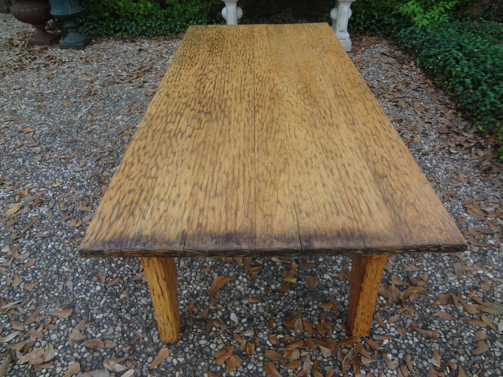 French Brutalist Elm Coffee Table by Atelier Marroles - 10