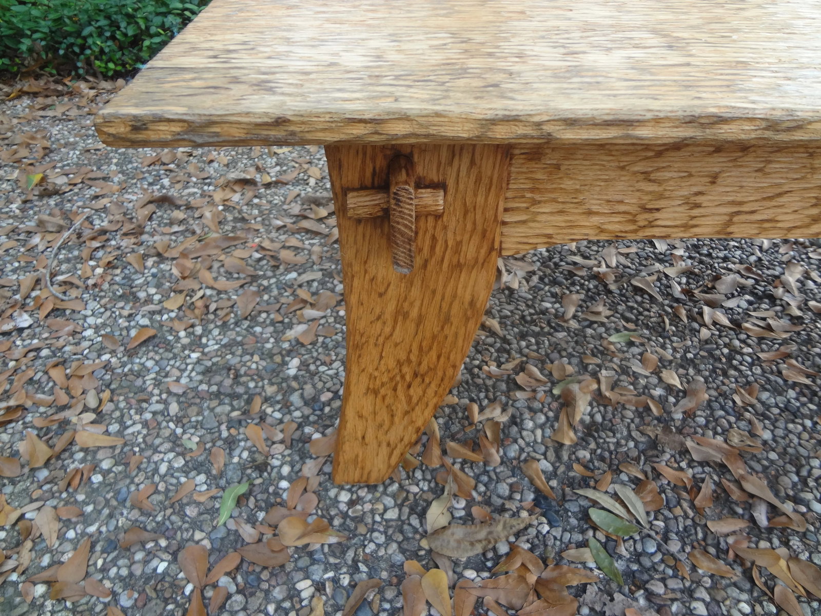 French Brutalist Elm Coffee Table by Atelier Marroles - 8