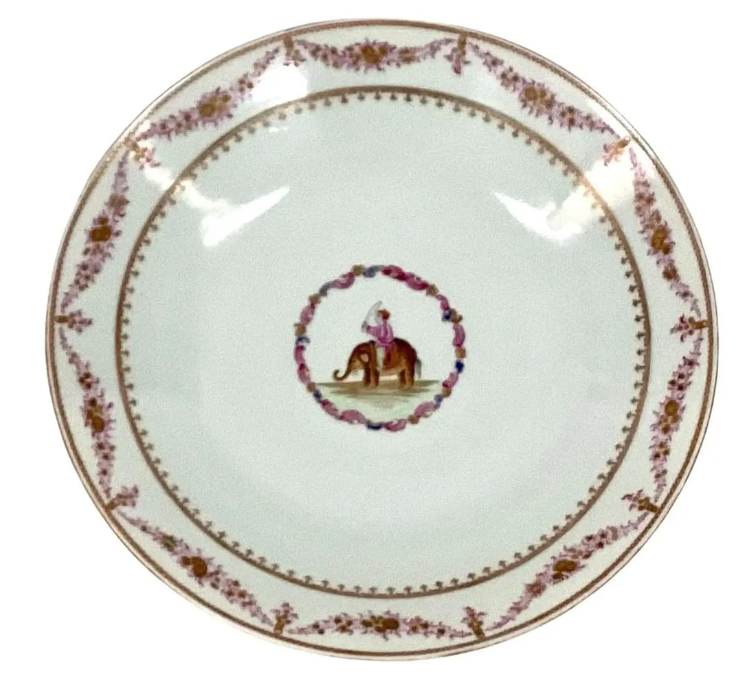 Large Chinese Export Famille Rose Porcelain Platter - 7