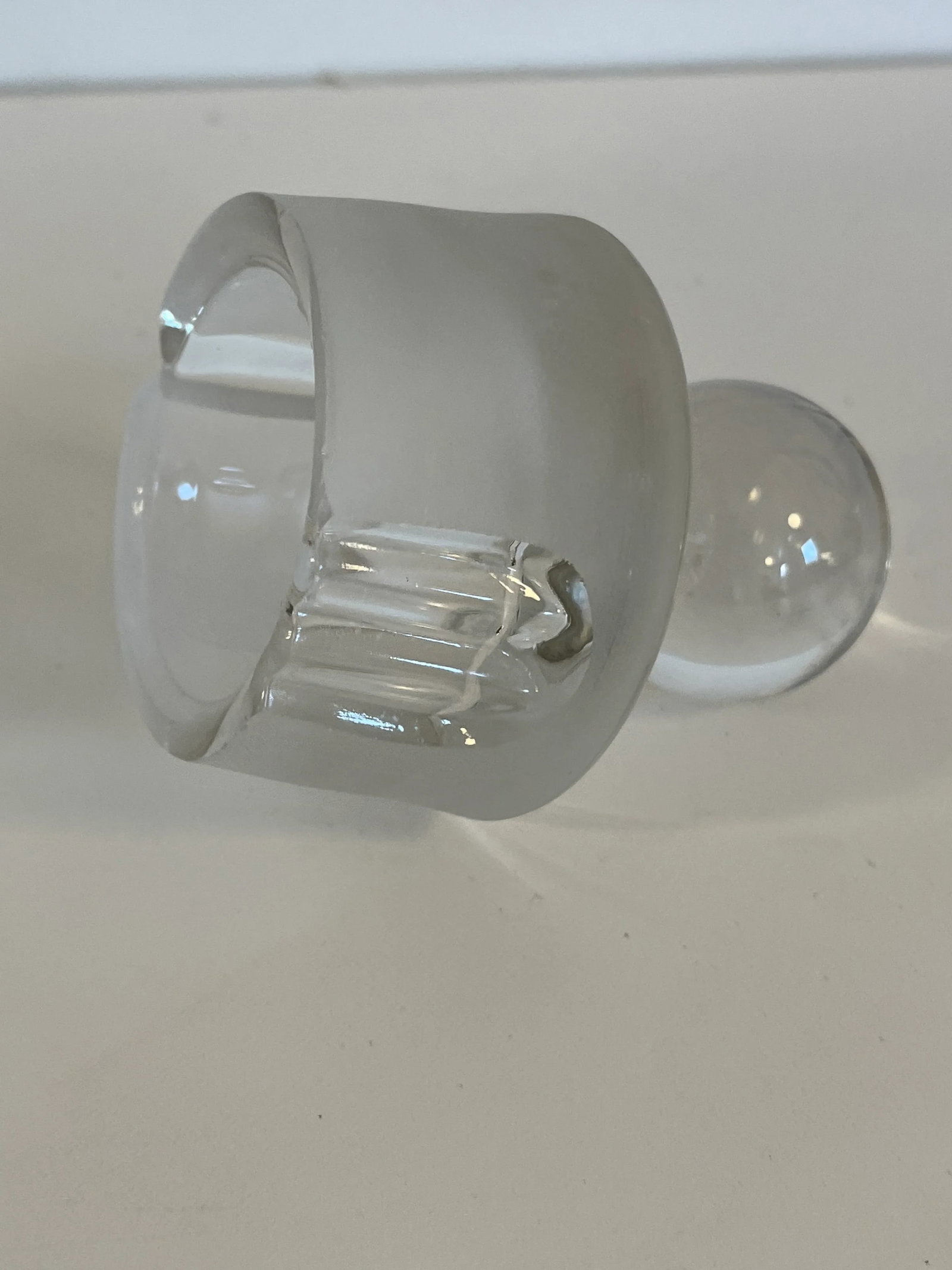1940s Cambridge Glass Company Vintage Cocktail Shaker - 6