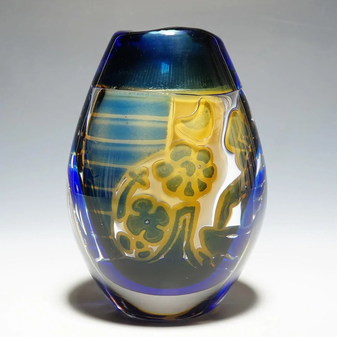 Ariel 'Gondoliere' Vase by Edvin Oehrstroem for Orrefors, Sweden 1962 - 6