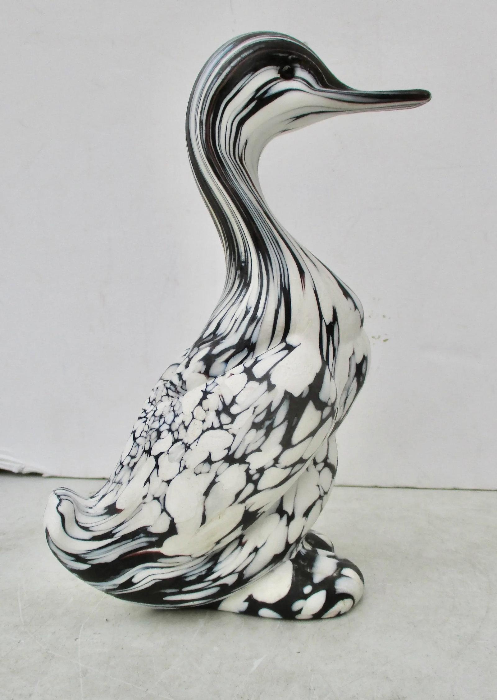 Archimede Seguso Art Glass Duck Vintage 1970s' - 3