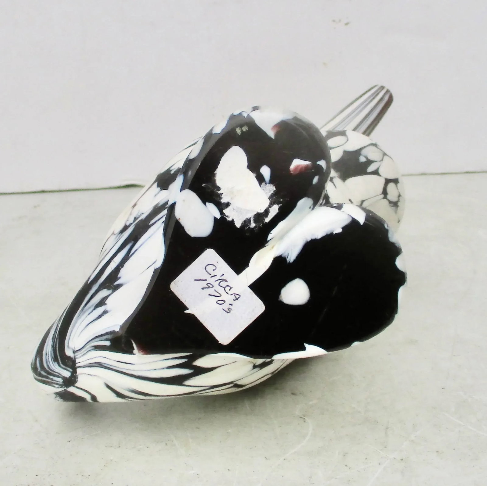 Archimede Seguso Art Glass Duck Vintage 1970s' - 5