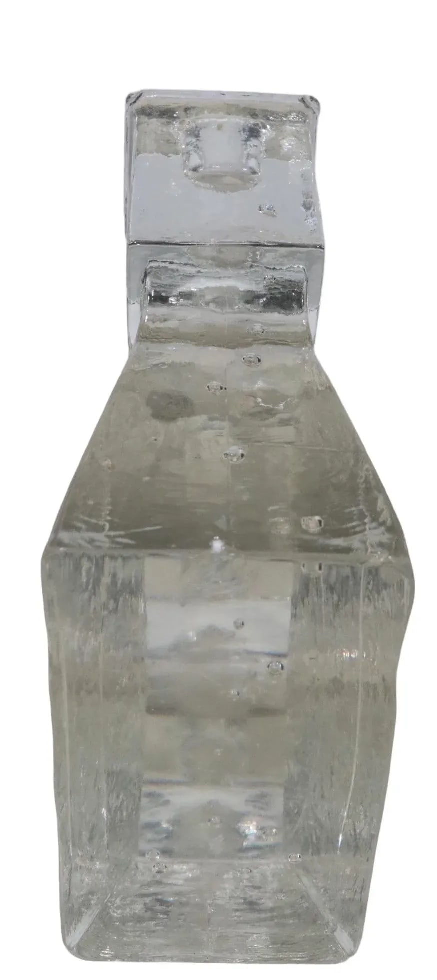 Pr. Three Light Glass Candlesticks by Sarpaneva for Iittala C. 1970's - 5