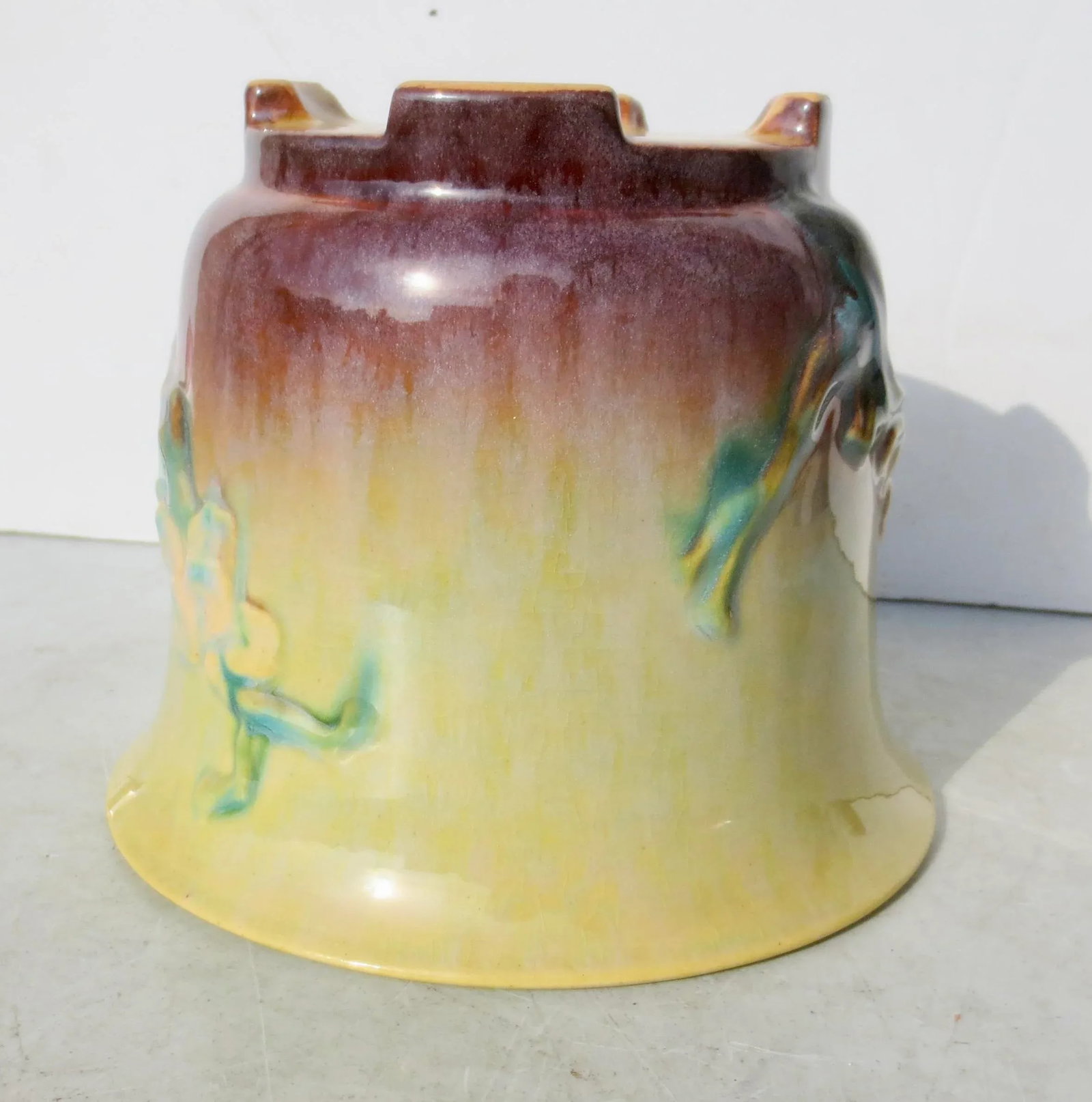 Roseville Art Deco Planter Circa 1930s' - 7
