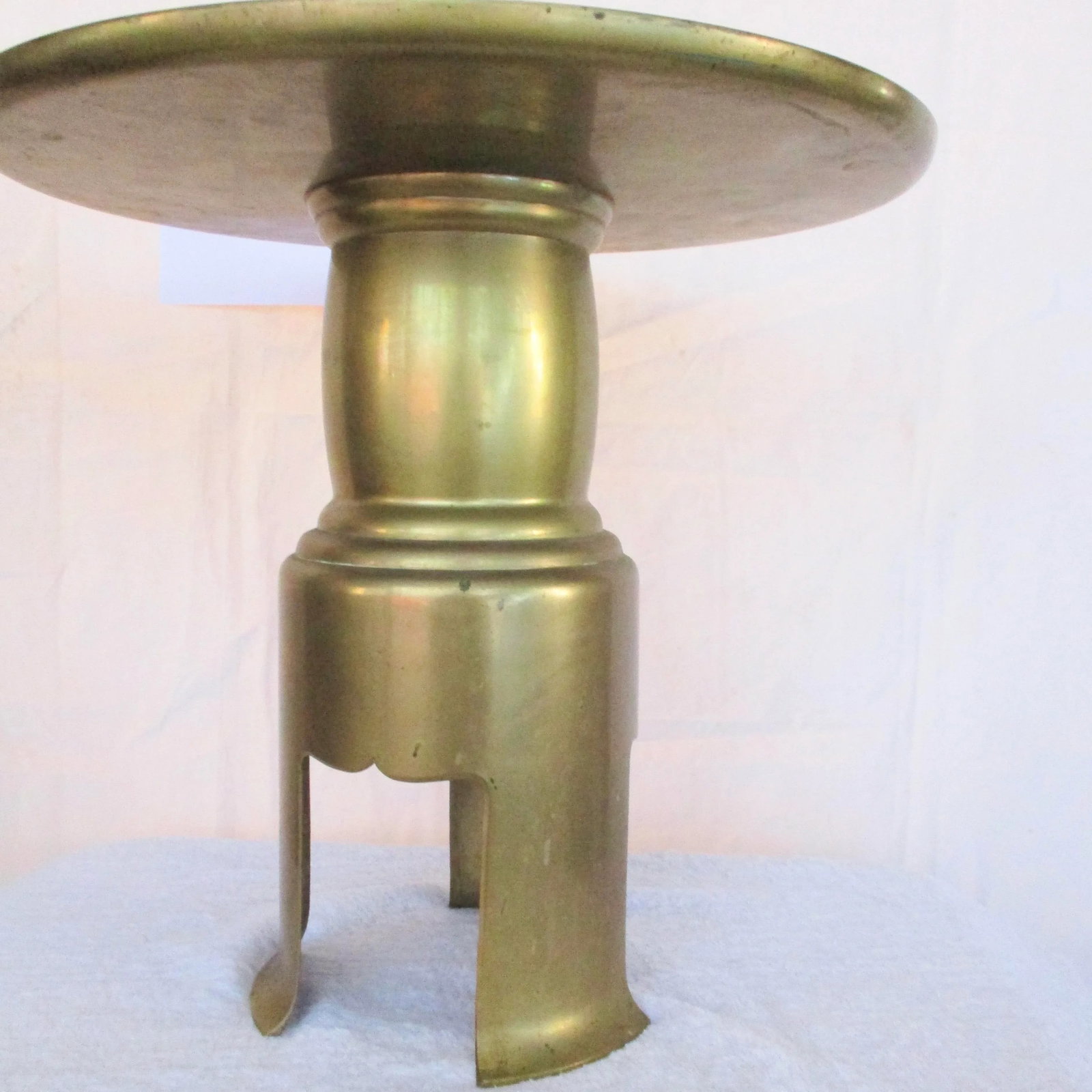 Japanese Ikebana Display Stand Brass 1990s' - 2