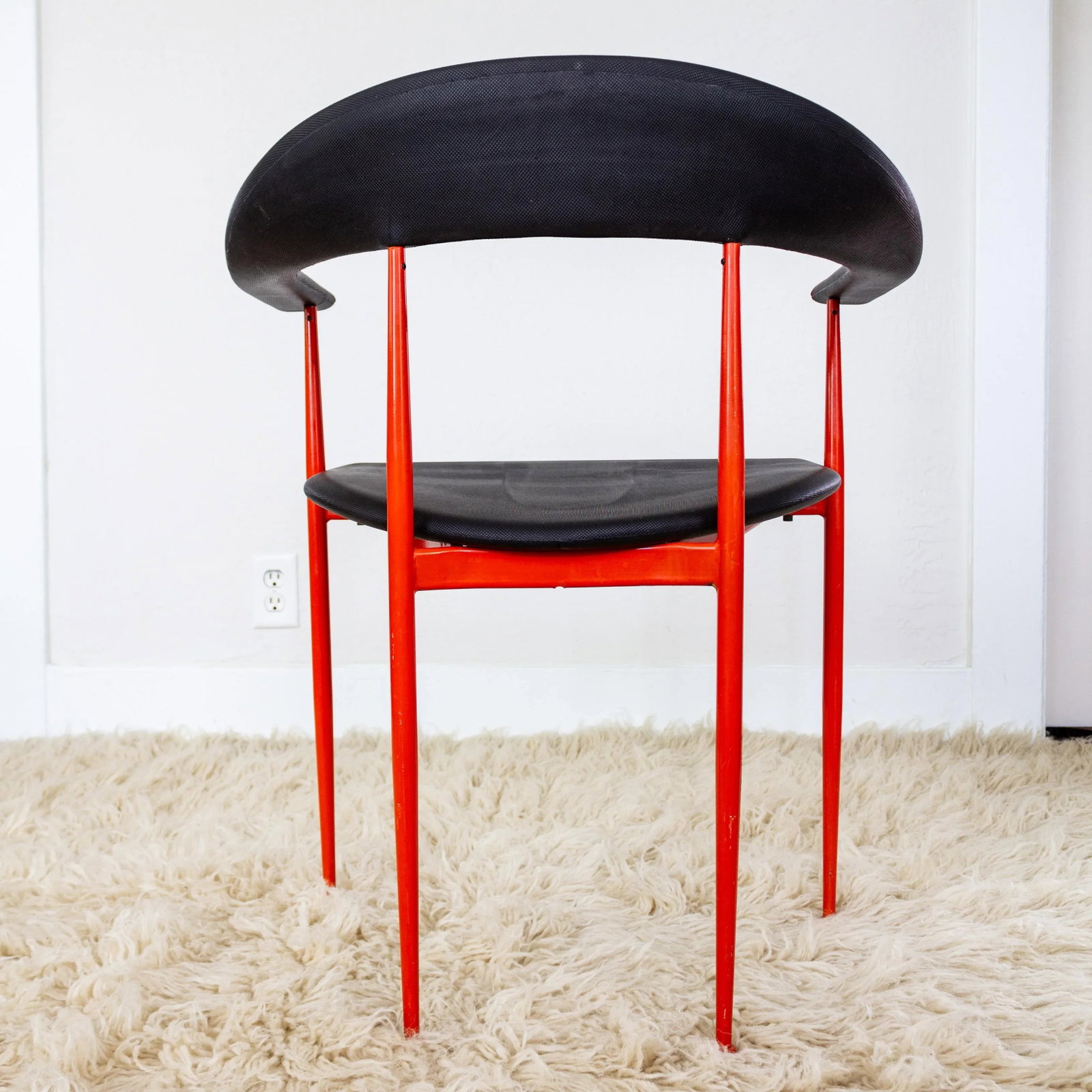 Postmodern Italian P40 Chair by Giancarlo Vegni and Gianfranco Gualtierotti for Fasem - 7