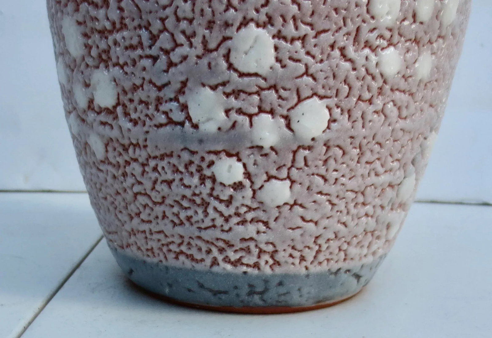 Japanese Studio Pottery Vase - 8