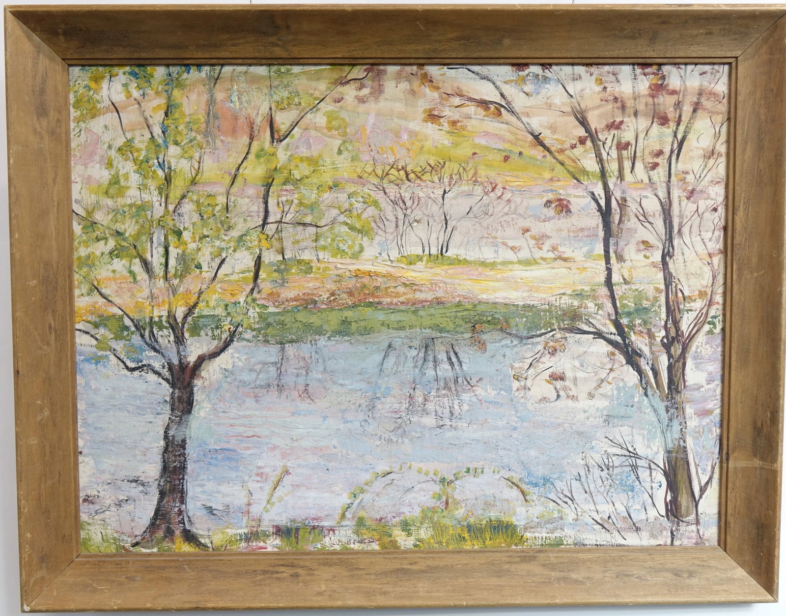 Early 20th Century Confection - Oil on Board Signed by Frances, Framed - 2