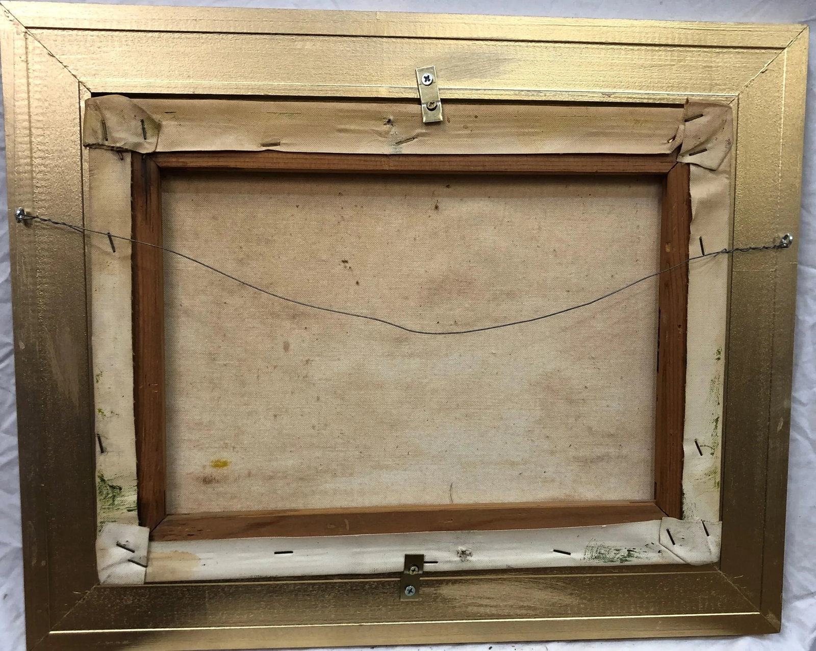 Late 19th Century The Nature Original Oil on Canvas Signed on the Bottom, Framed - 3