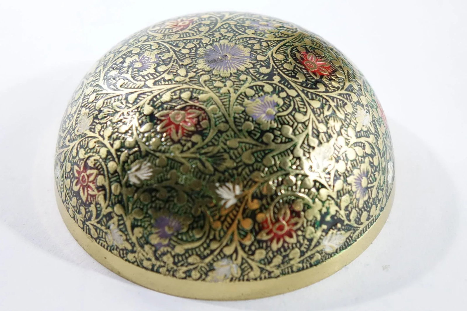 Late 19th Century Decorative Brass Urns - A Pair - 3