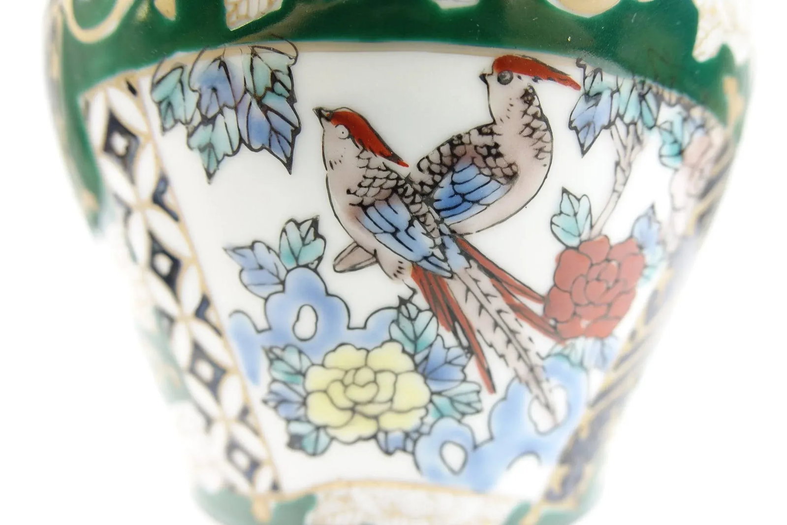 1960s Gold Imari Hand Painted Porcelain from Japan - 5