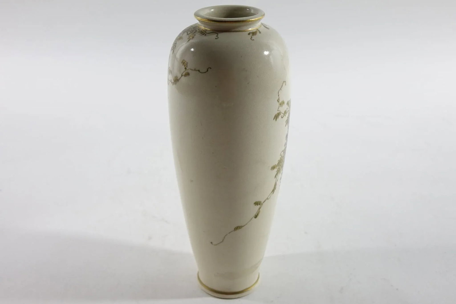 Decorated Asian Porcelain Vase - 5