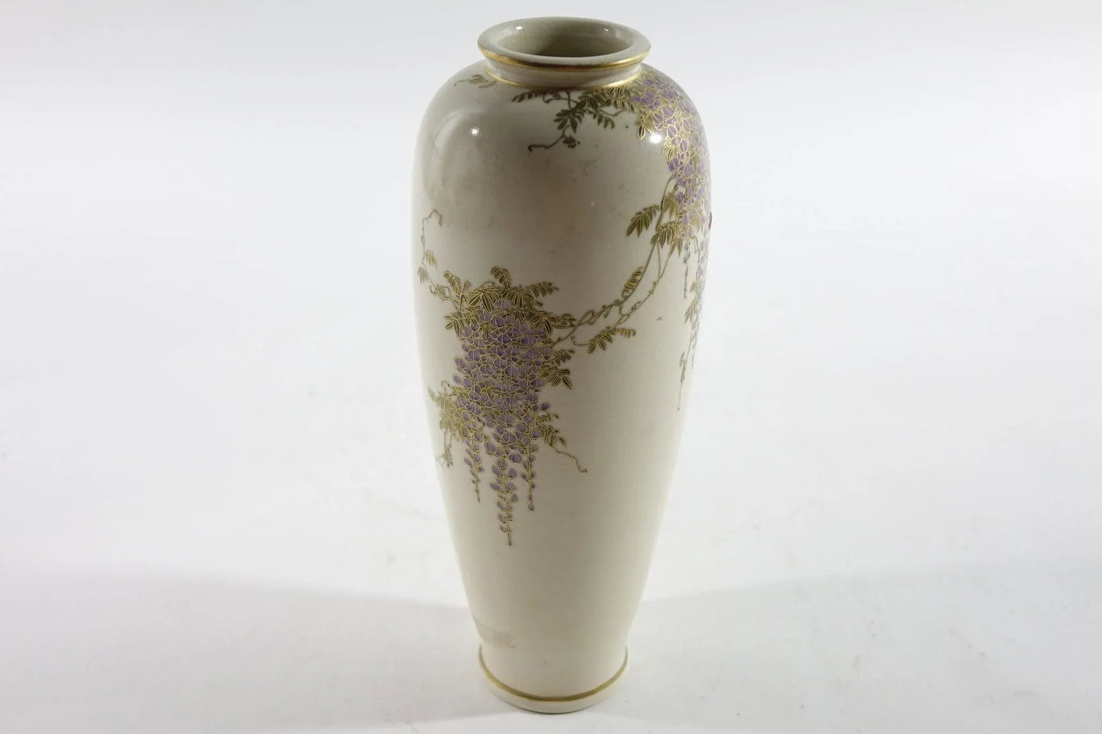 Decorated Asian Porcelain Vase - 6