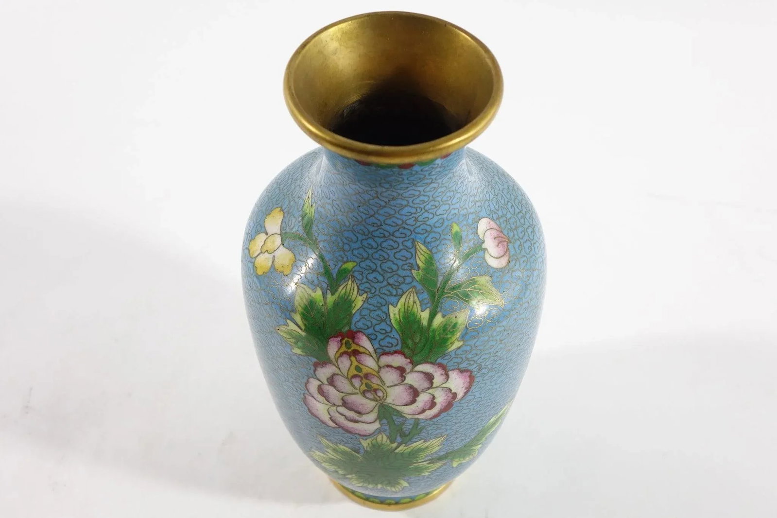 A Pair of Antique Chinese Cloisonne Vases - - 8