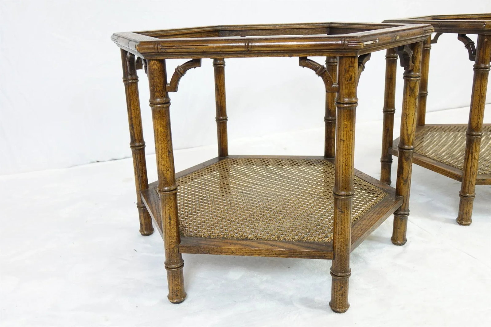Mid 20th Century Octagon Tables - A Pair - 2