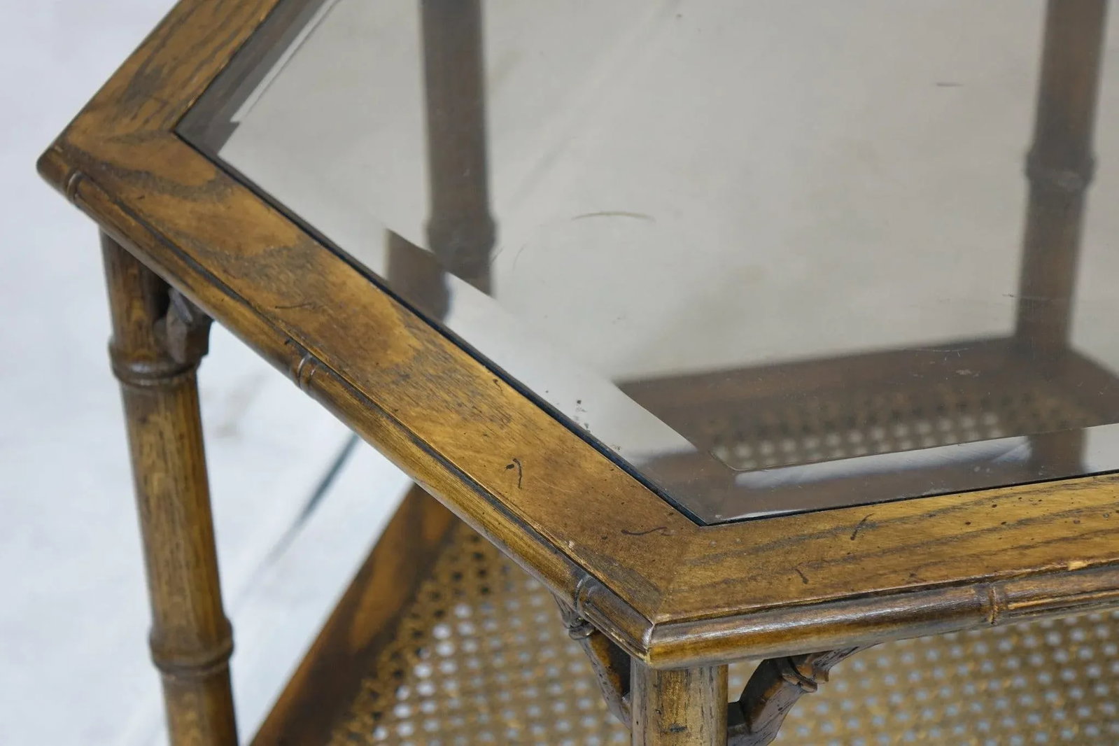 Mid 20th Century Octagon Tables - A Pair - 8