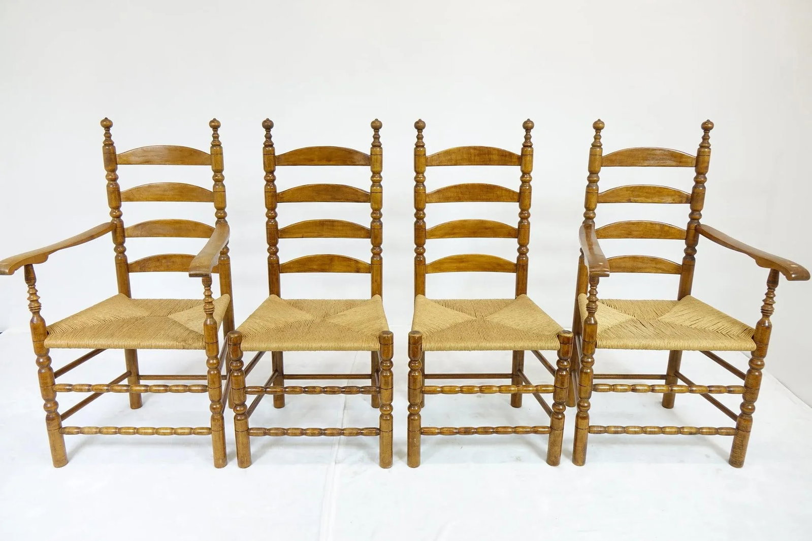 1990s Woven Chairs - Set of 4 - 3